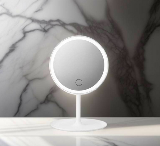 Miroir LED Rotatif Rechargeable
